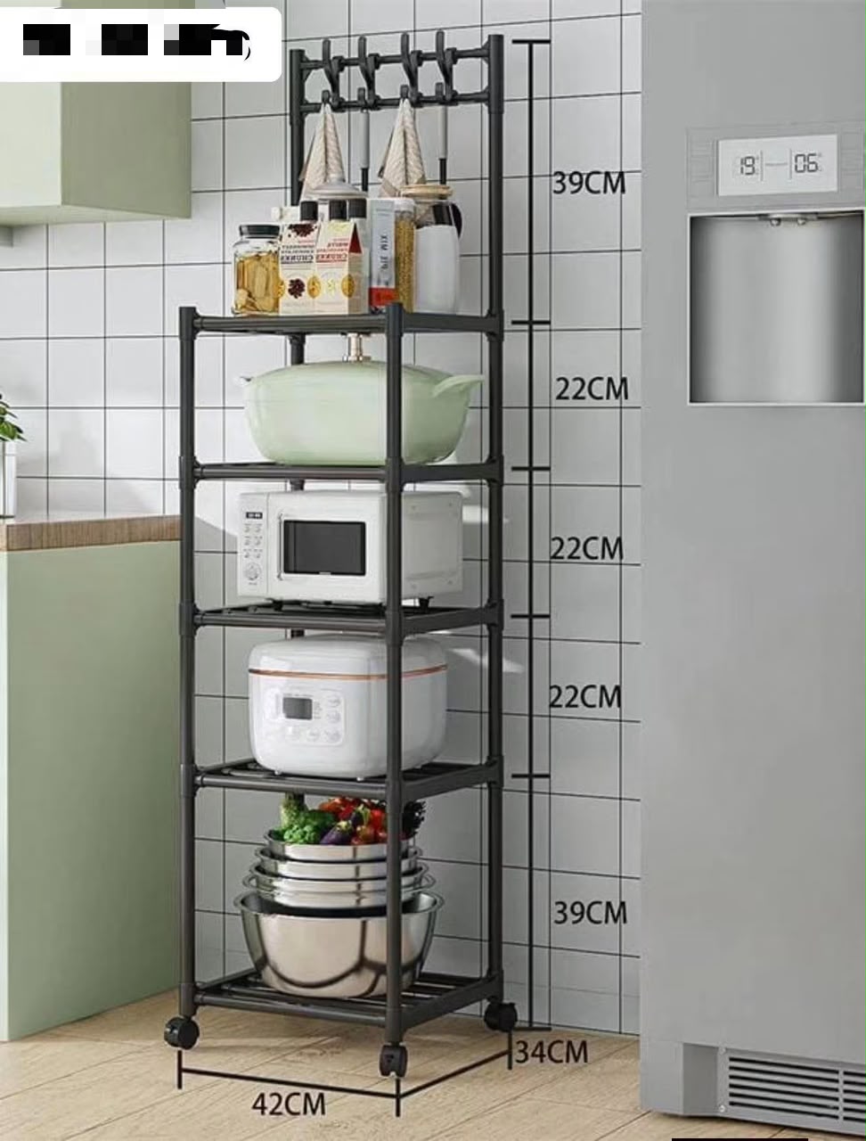 Étagère de cuisine