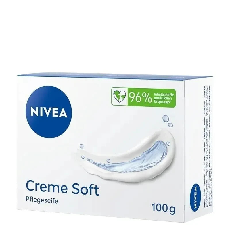 savon en barre Nivea Creme Soft