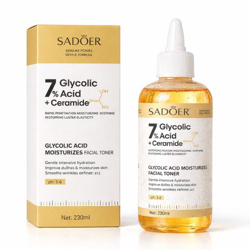 Toner Visage SADOER 7% Acide Glycolique + Céramide